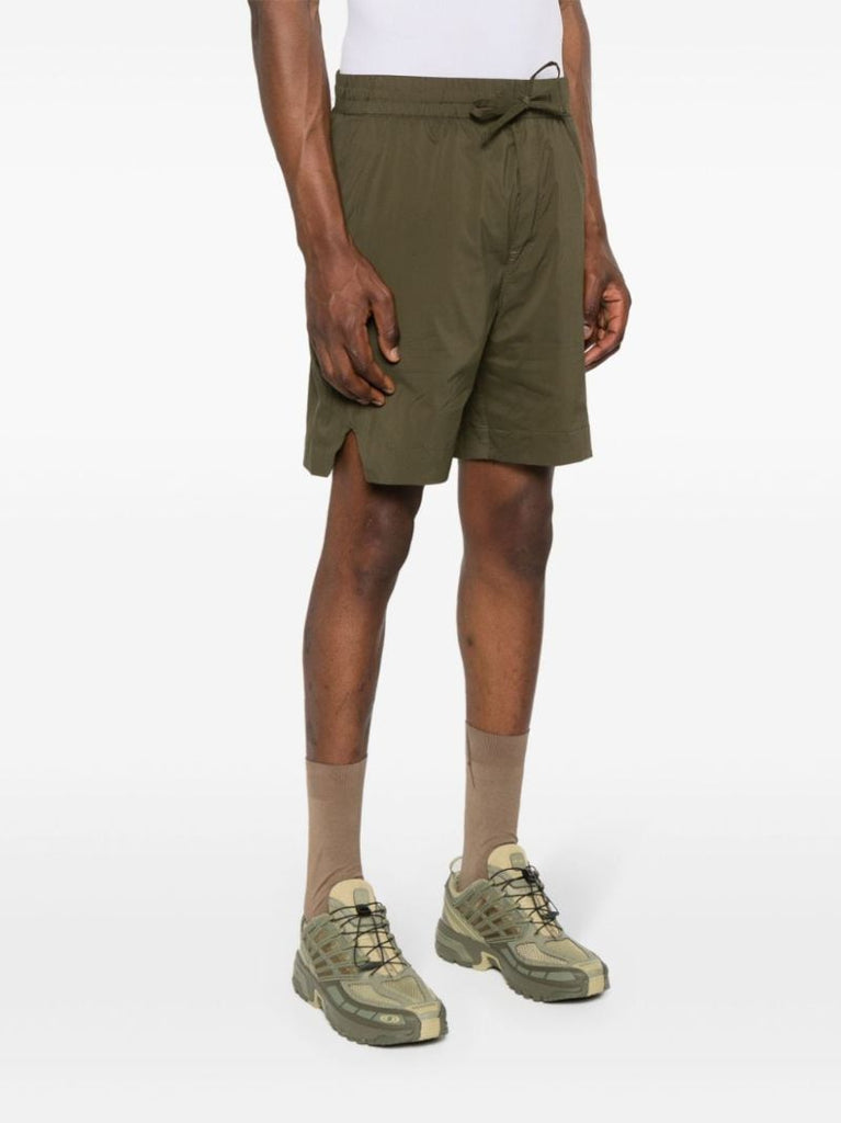 Green Killarney Elasticated-waistband Shorts