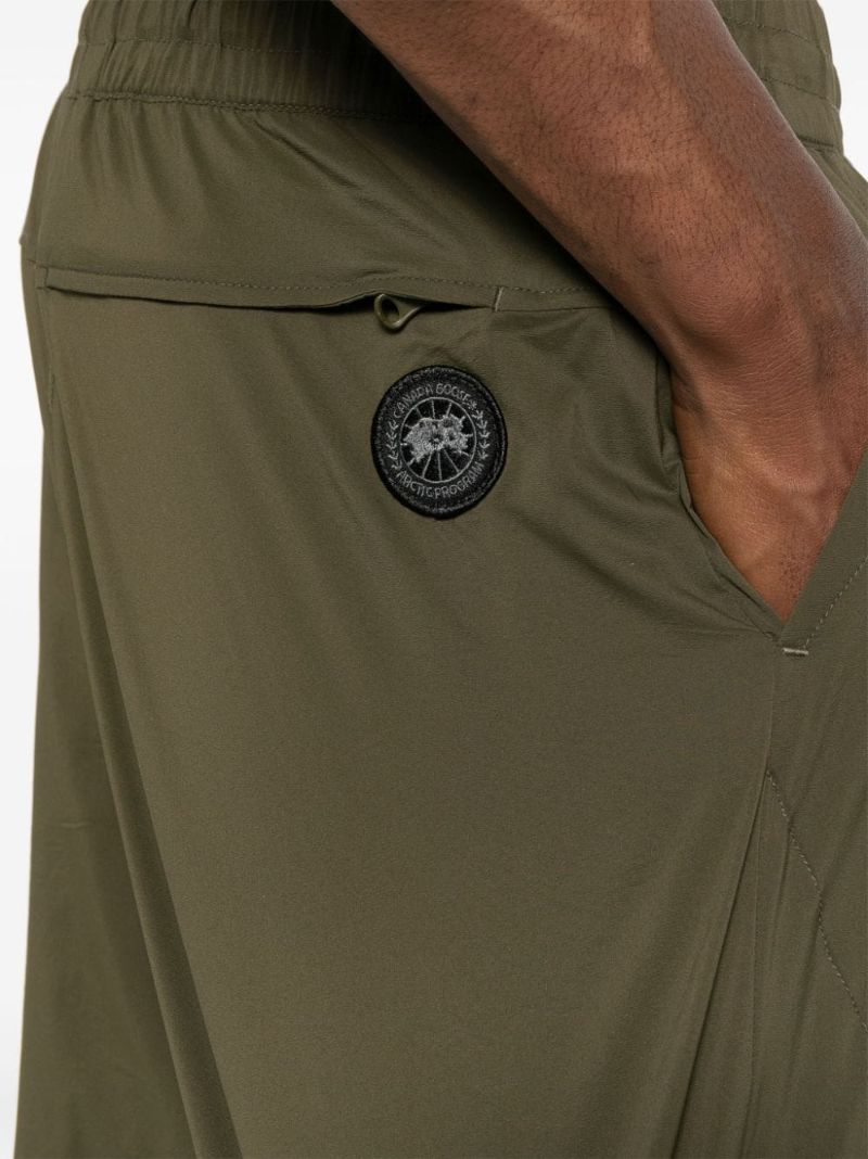 Green Killarney Elasticated-waistband Shorts