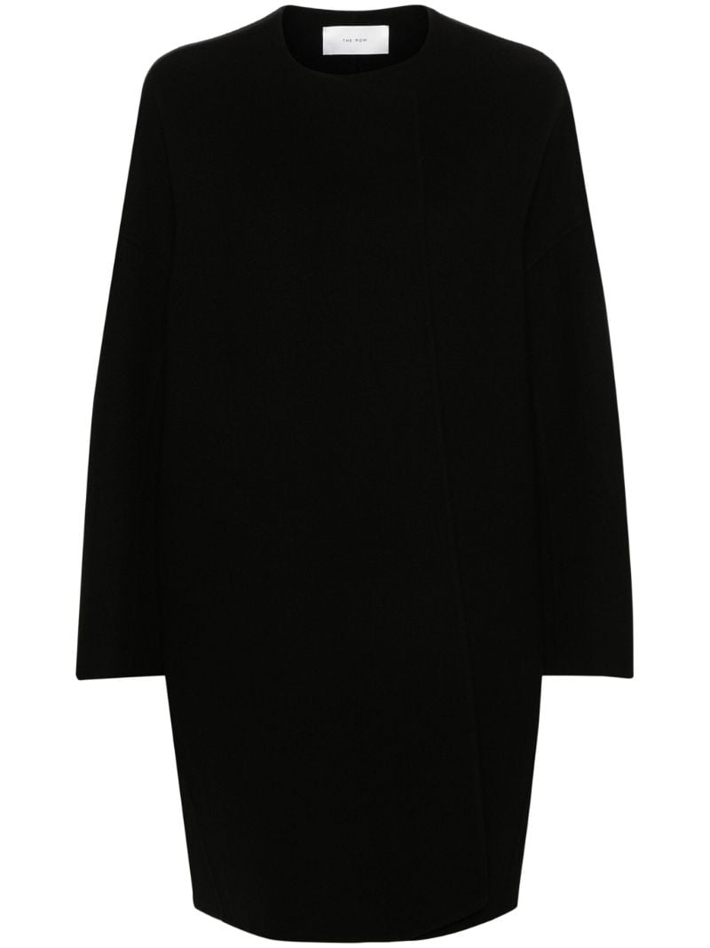 Black Short Single-breasted Coat