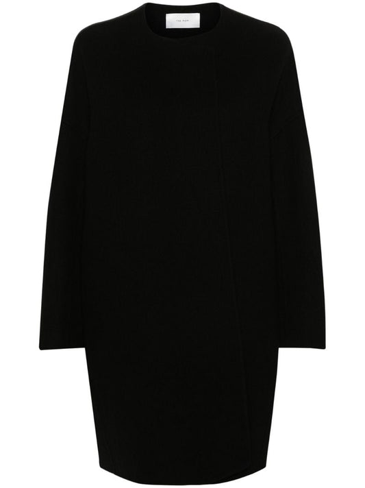 Black Short Single-breasted Coat