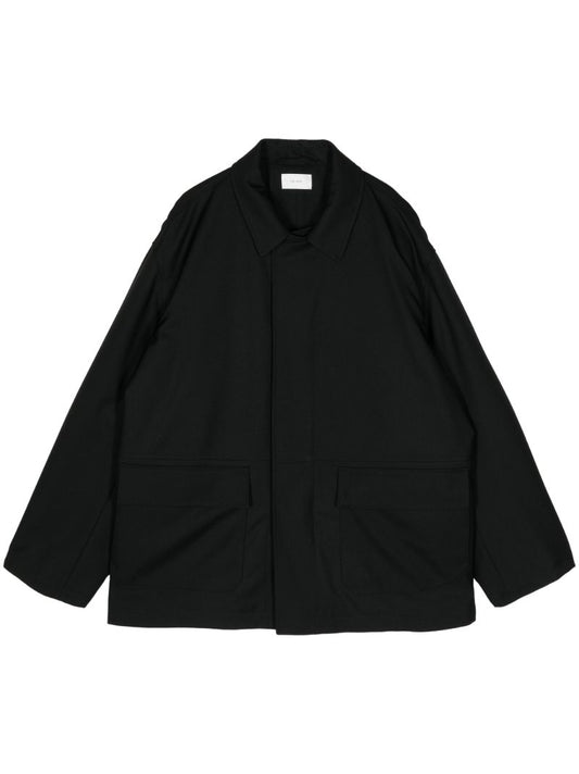 Black Frankino Wool Jacket