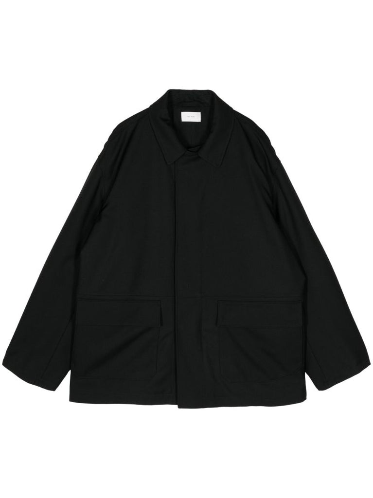 Black Frankino Wool Jacket