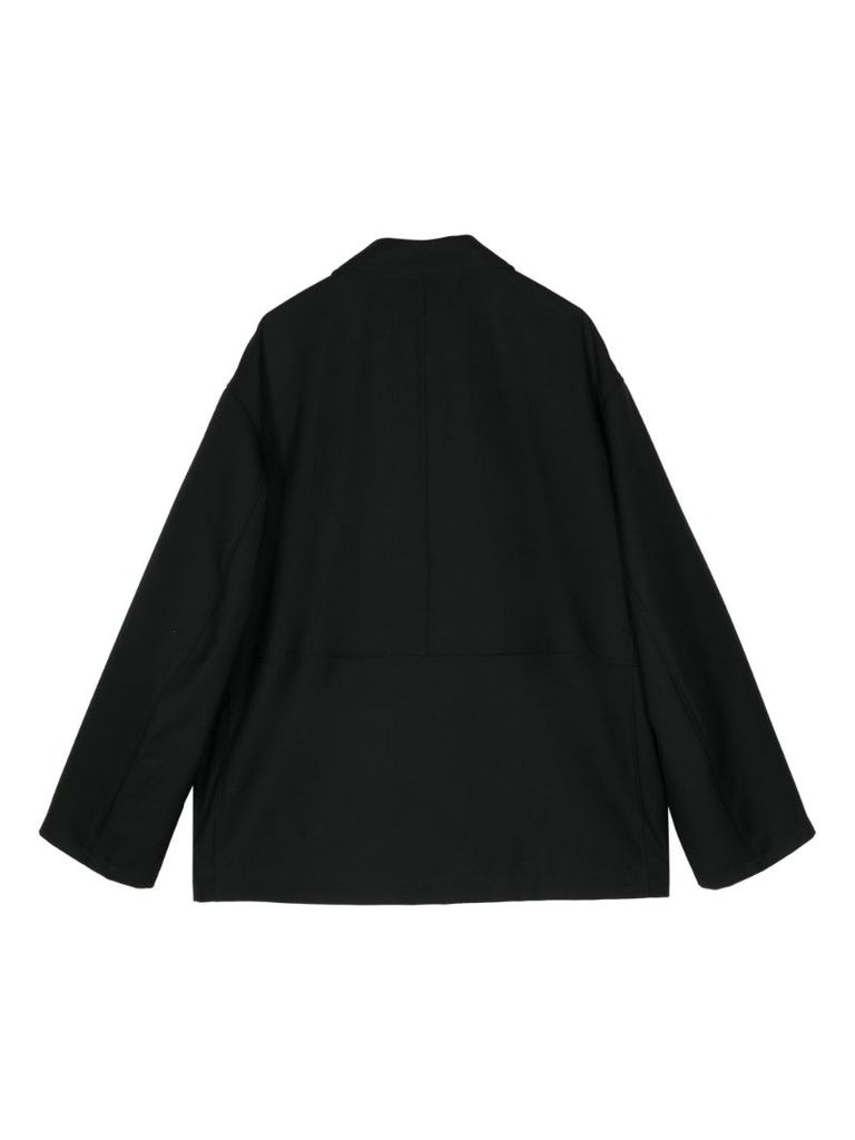 Black Frankino Wool Jacket