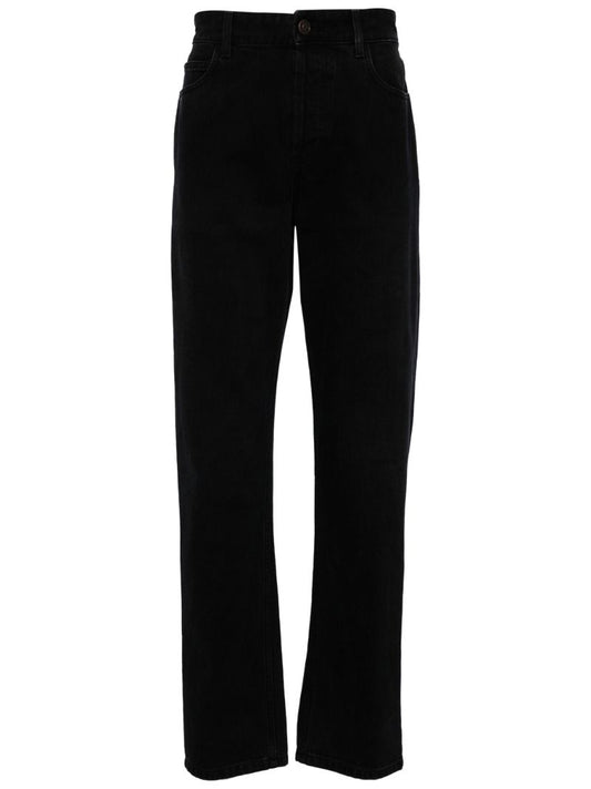 Black Carlisle Straight-leg Jeans