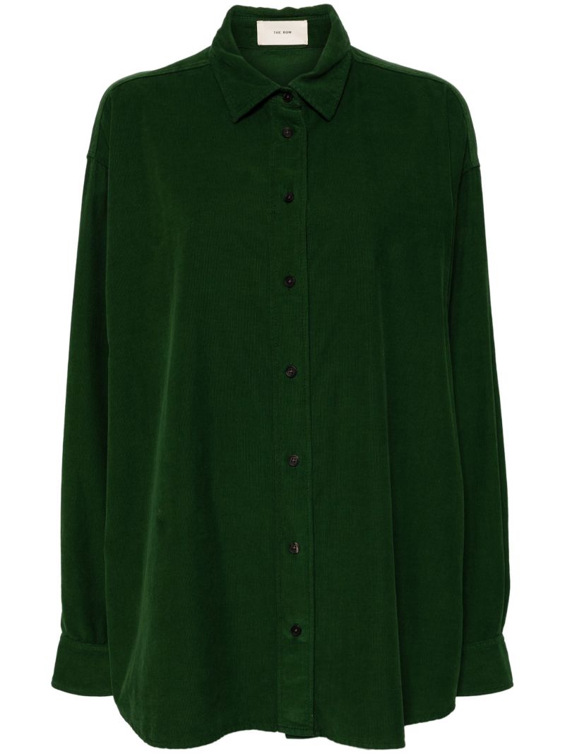 Green Penna Corduroy Shirt
