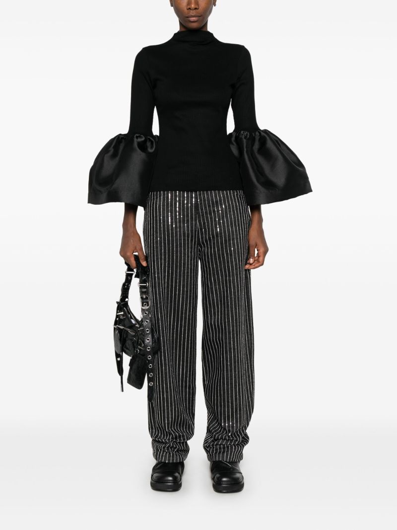 Flared Sleeve Top