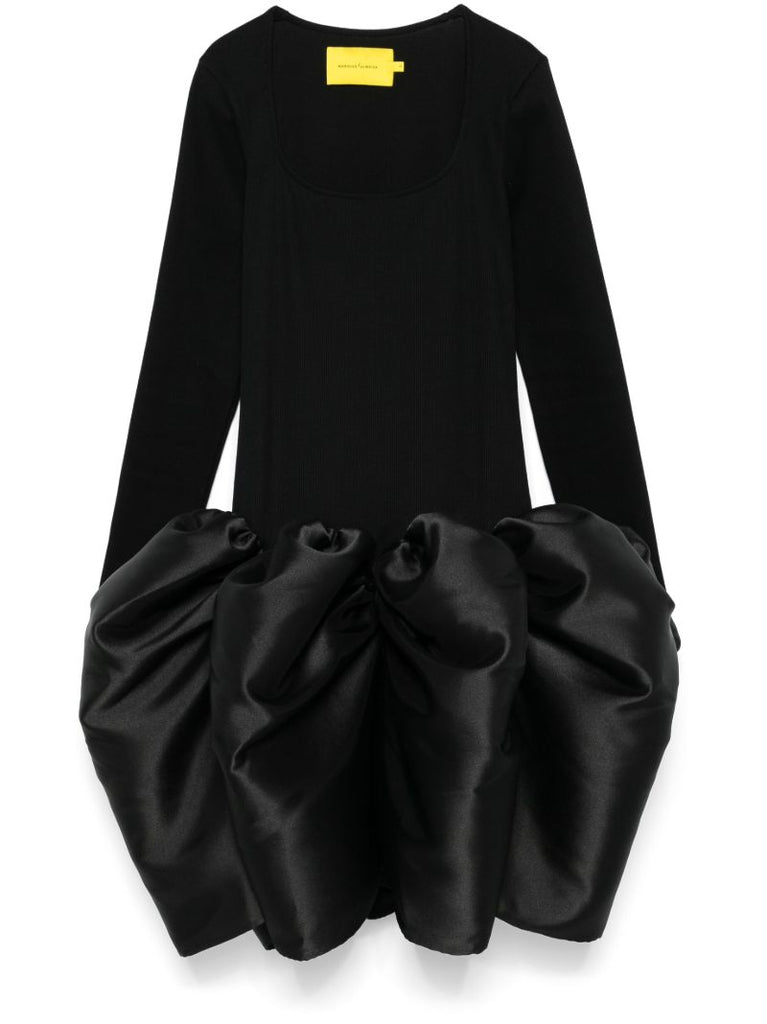 Black Puffball Dress