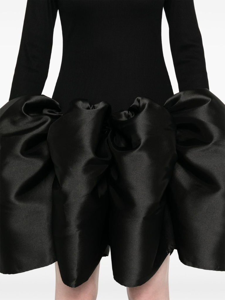 Black Puffball Dress