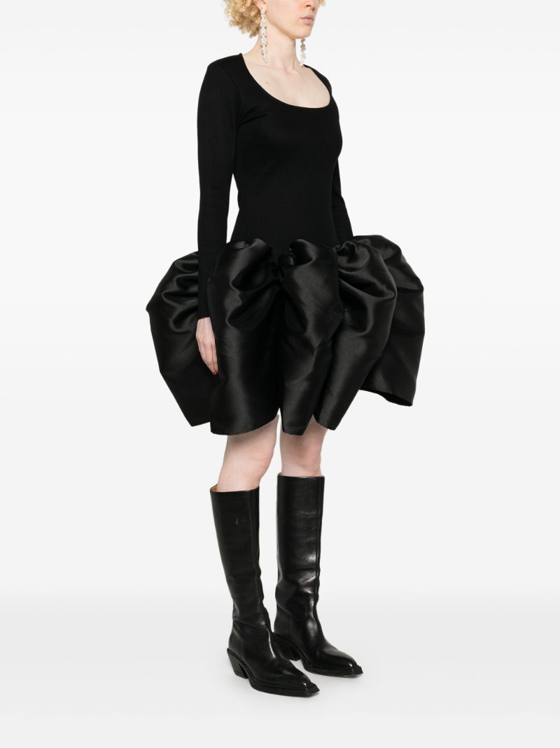 Black Puffball Dress
