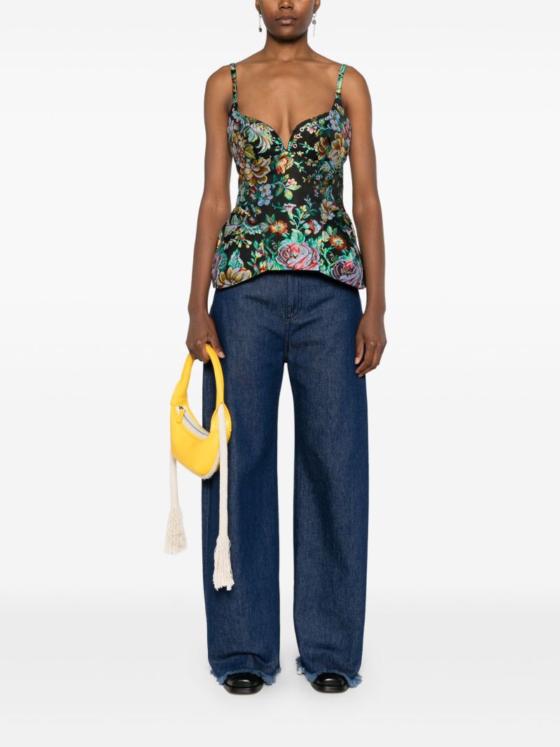 Jacquard Sculpted Top