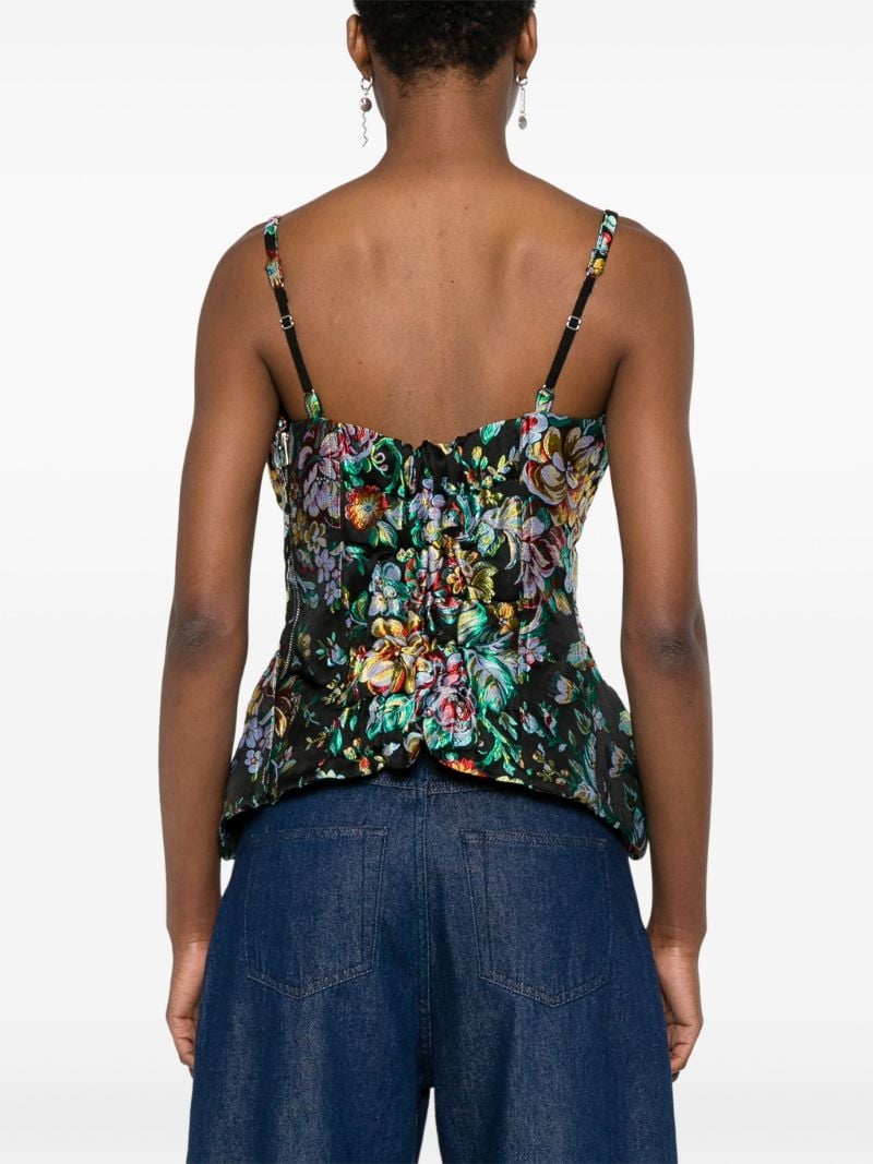 Jacquard Sculpted Top
