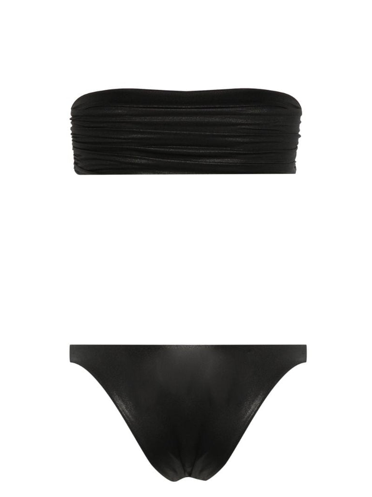 Black Strapless Bikini