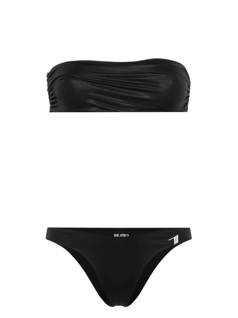 Black Strapless Bikini