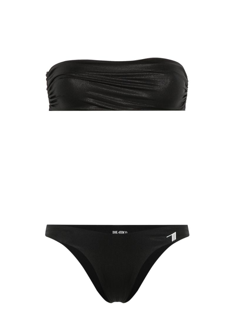 Black Strapless Bikini