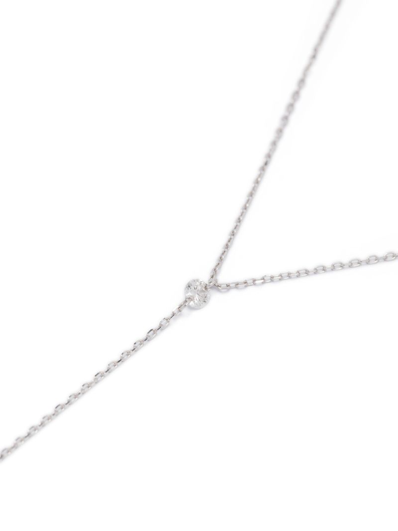 18kt White Gold Continuity Diamond Necklace