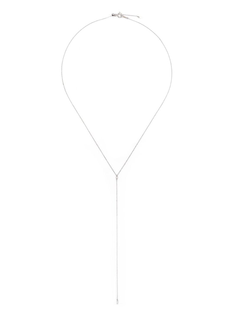 18kt White Gold Continuity Diamond Necklace