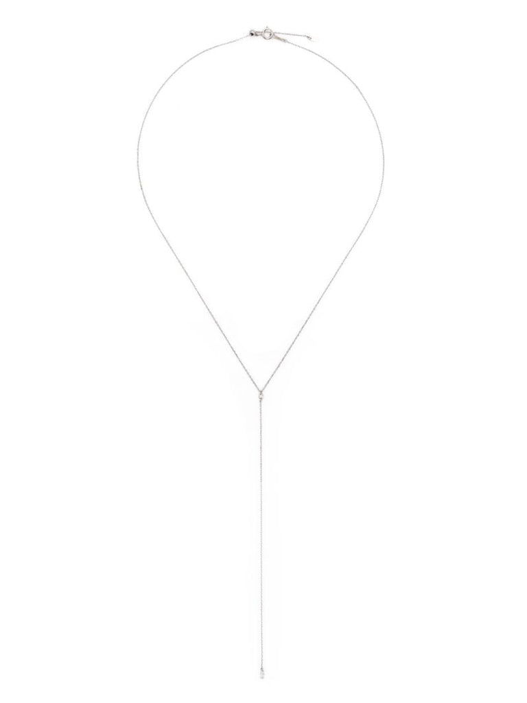 18kt White Gold Continuity Diamond Necklace