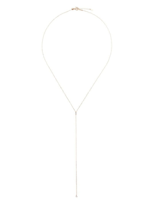 18kt Yellow Gold Continuity Diamond Necklace