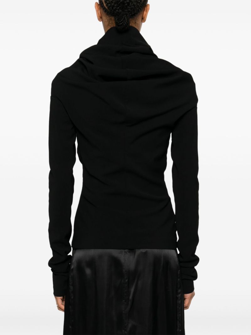 High-neck Blouse