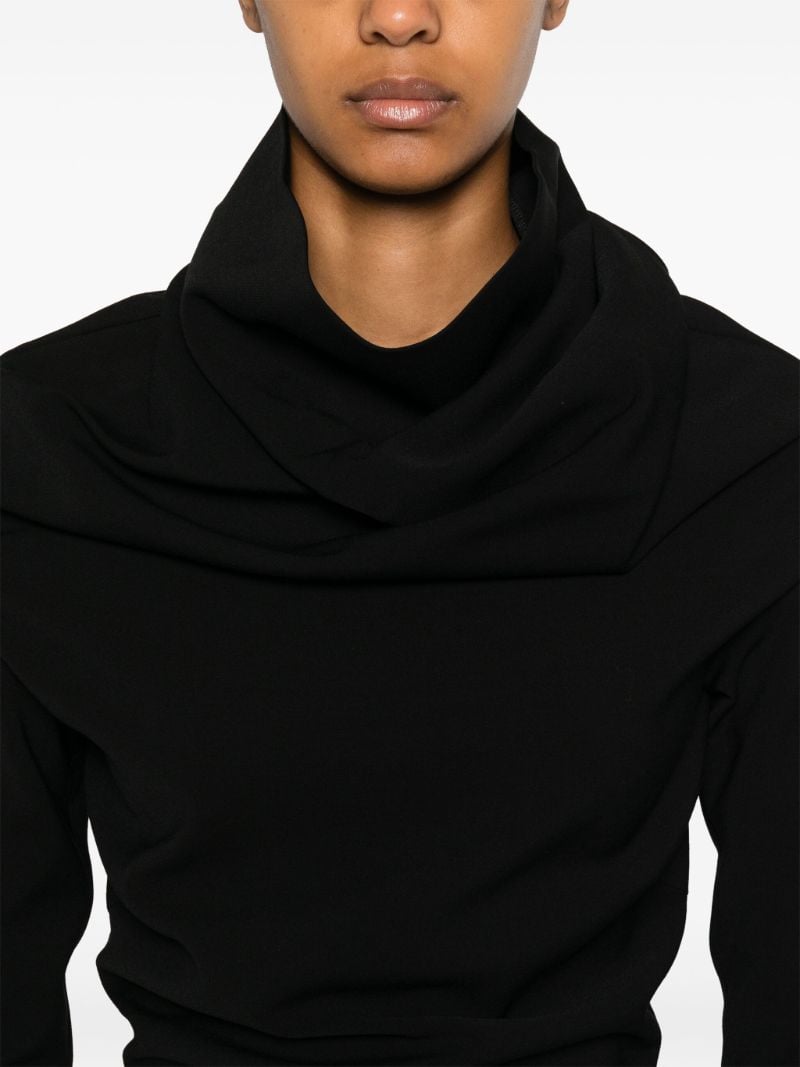 High-neck Blouse