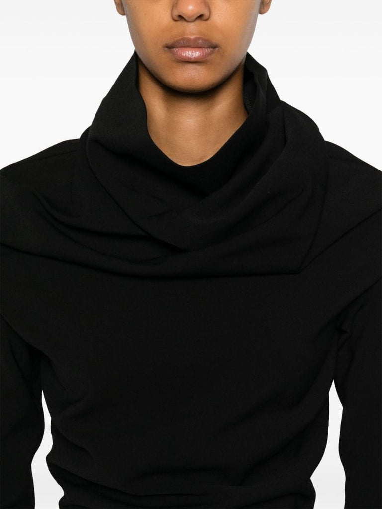 High-neck Blouse