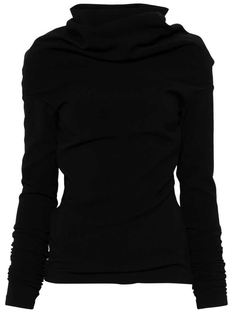 High-neck Blouse