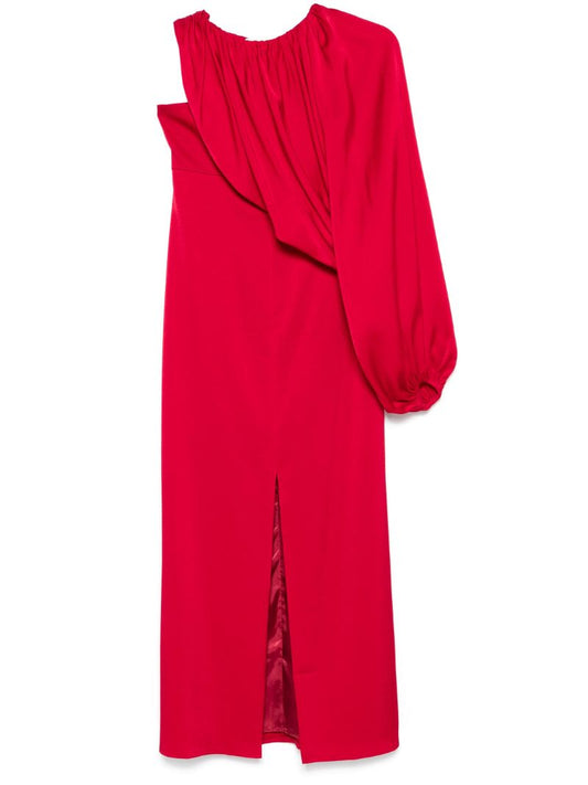 Red Layered Dress