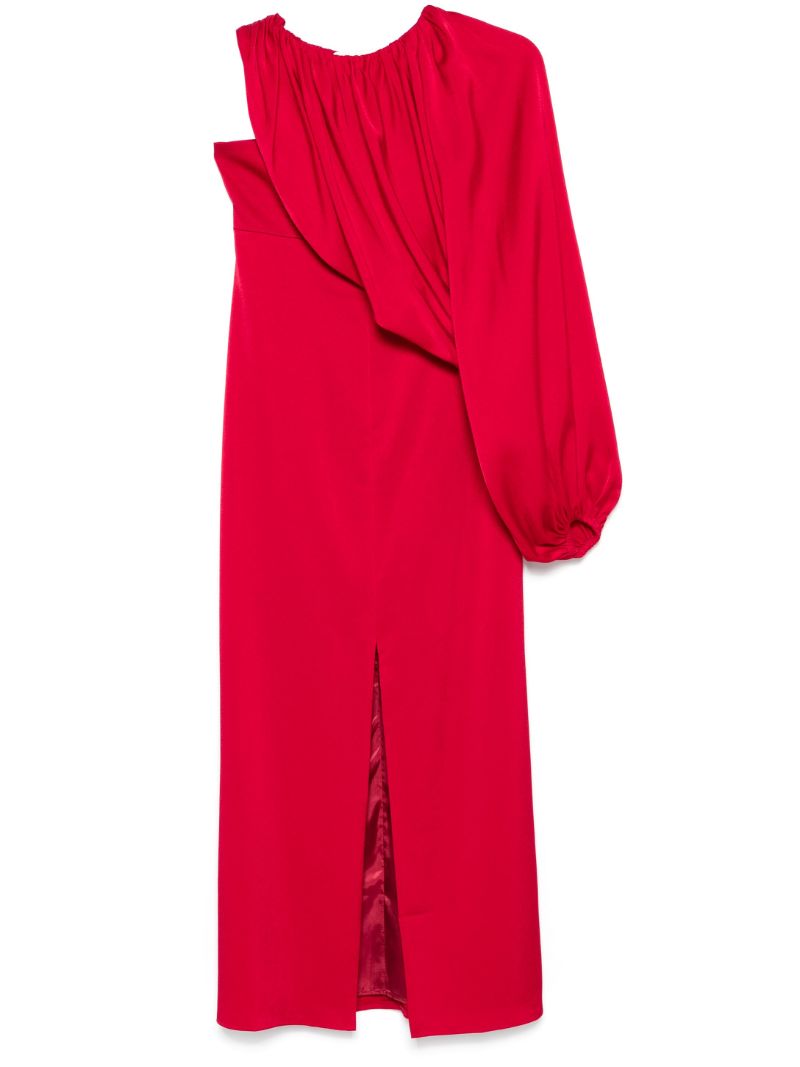 Red Layered Dress
