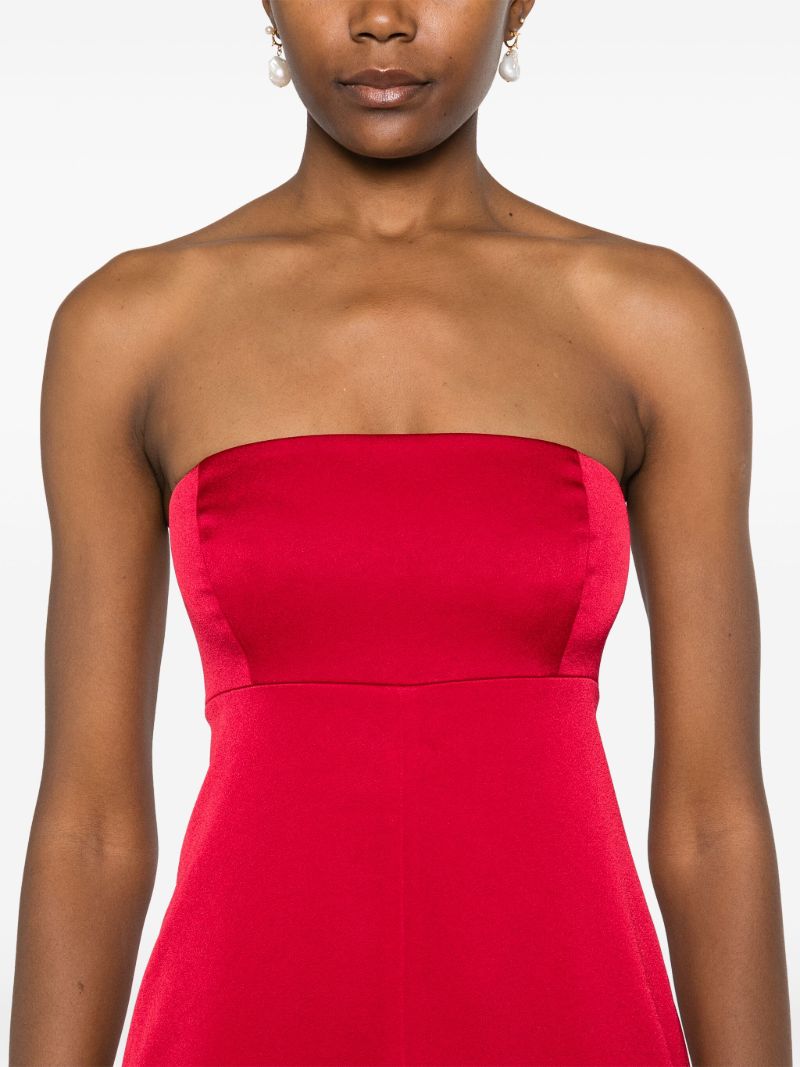 Red Layered Dress
