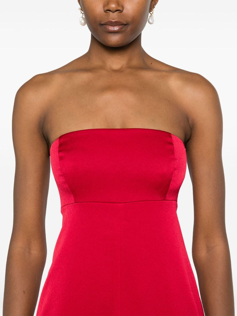 Red Layered Dress