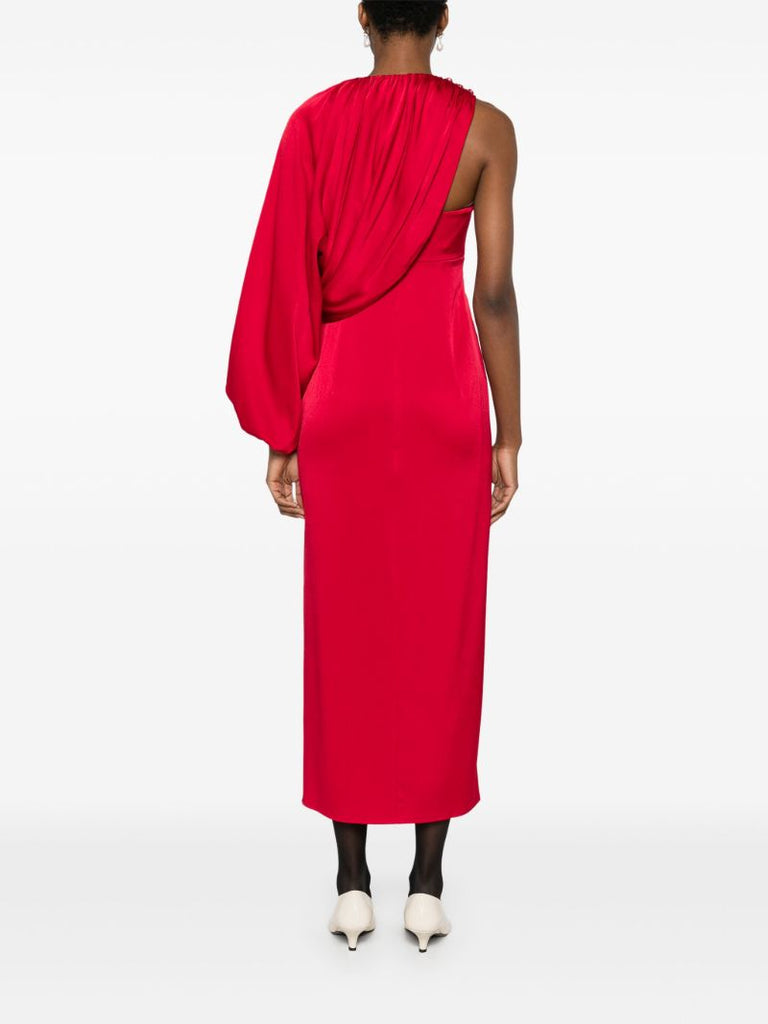 Red Layered Dress