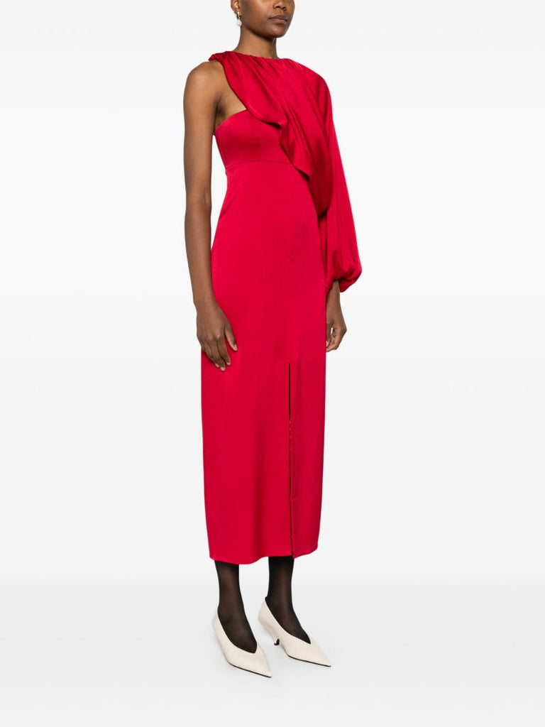 Red Layered Dress