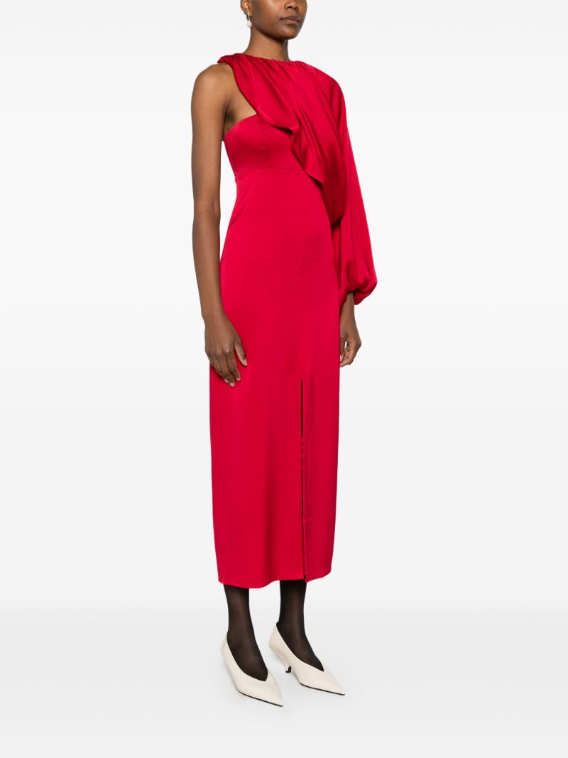 Red Layered Dress