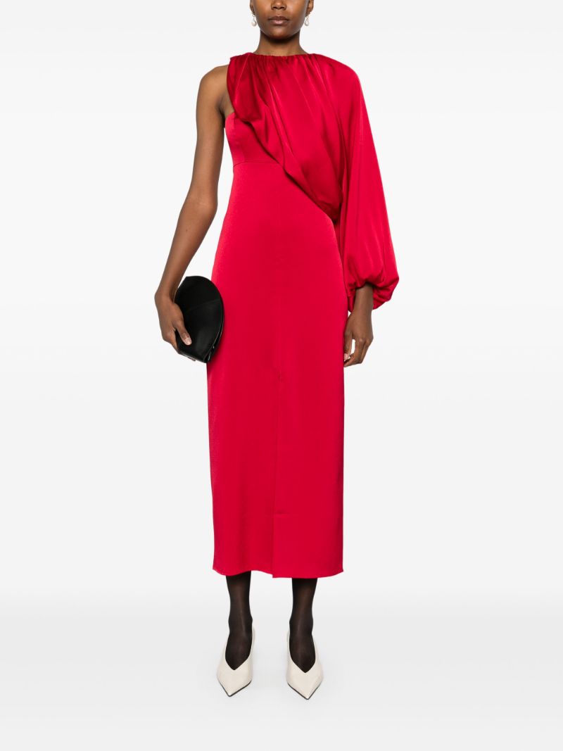 Red Layered Dress