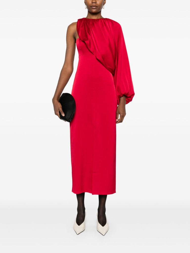 Red Layered Dress