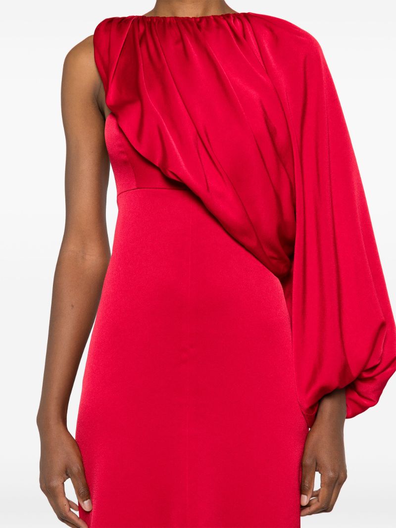 Red Layered Dress