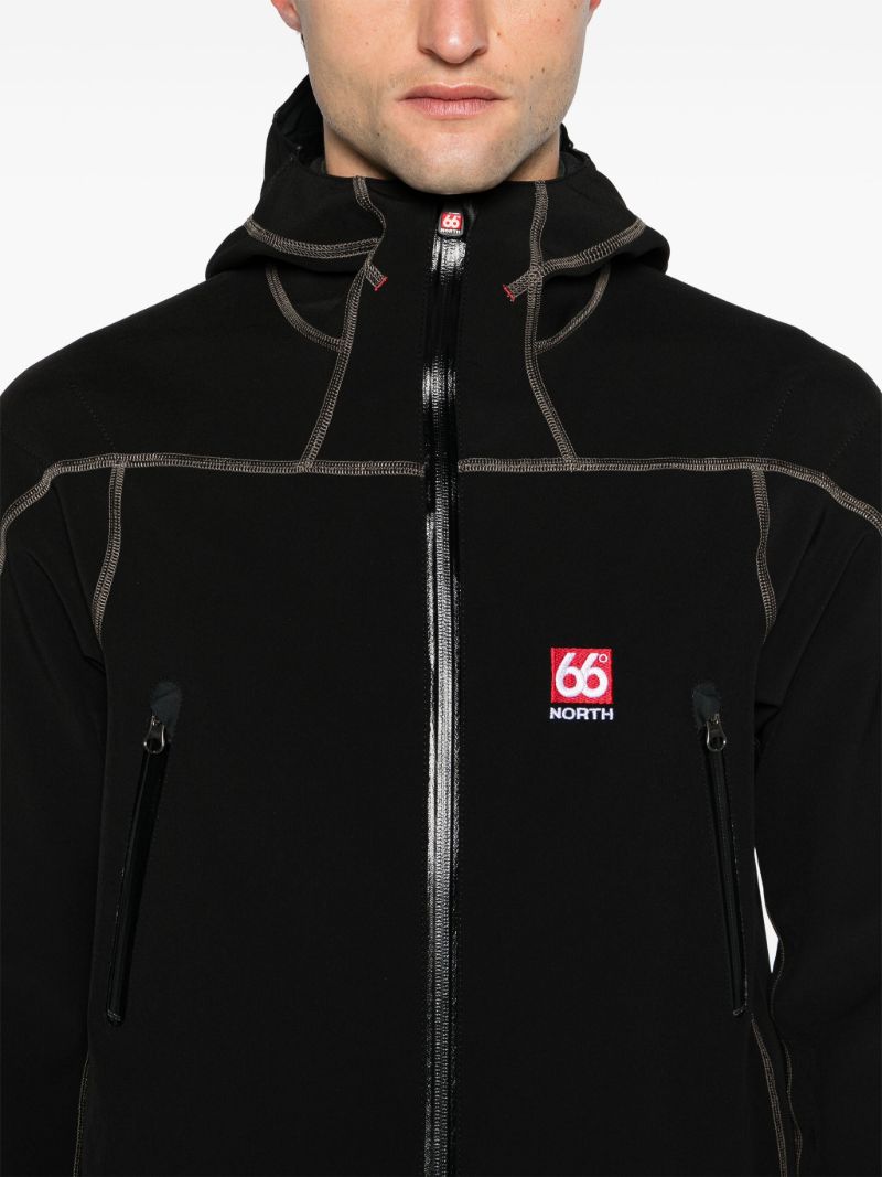 Black VatnajÃ_x0083_Â¶kull Shell Track Jacket