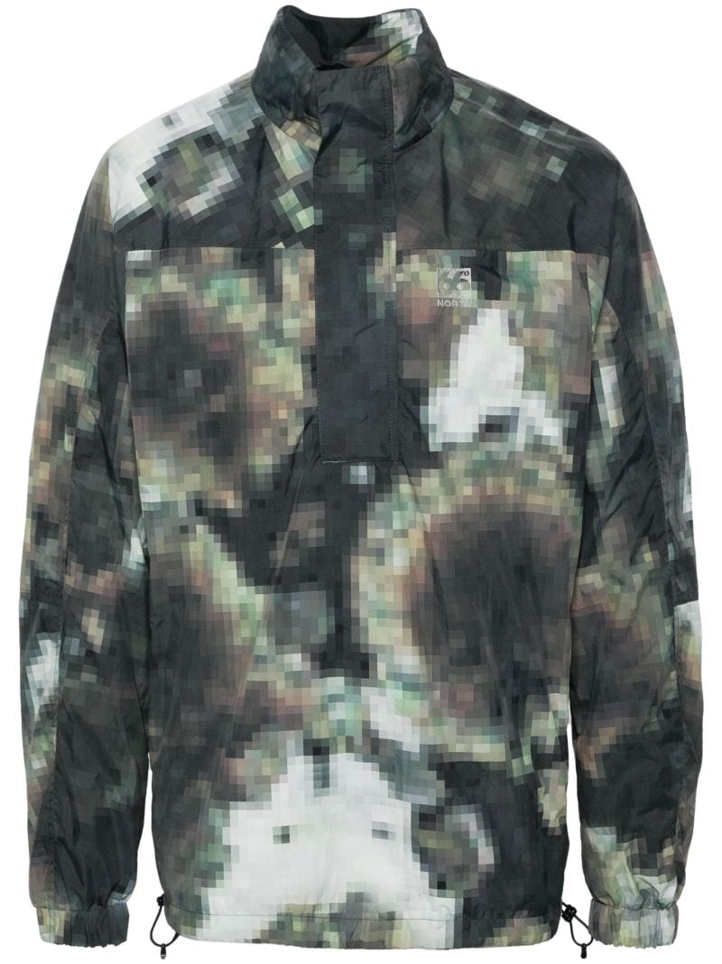 Green Laugardalur Tundra-print Jacket