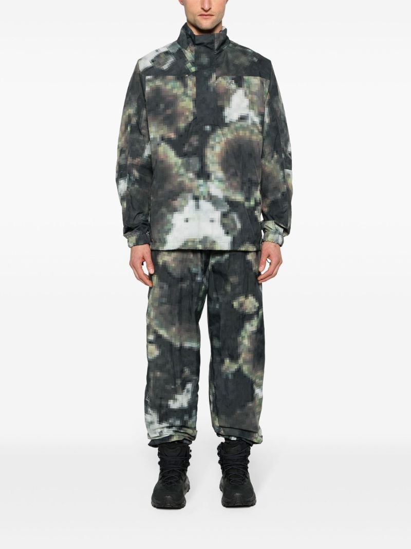 Green Laugardalur Tundra-print Jacket