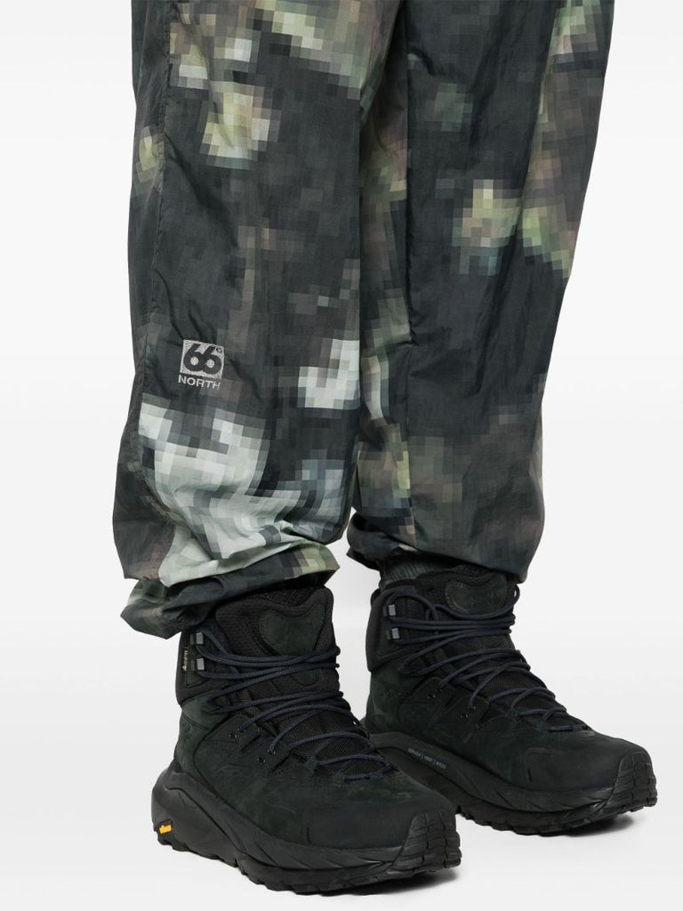 Black Laugardalur Track Pants