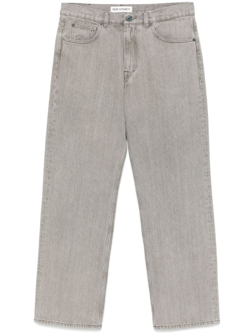 Third Cut Straight Jeans