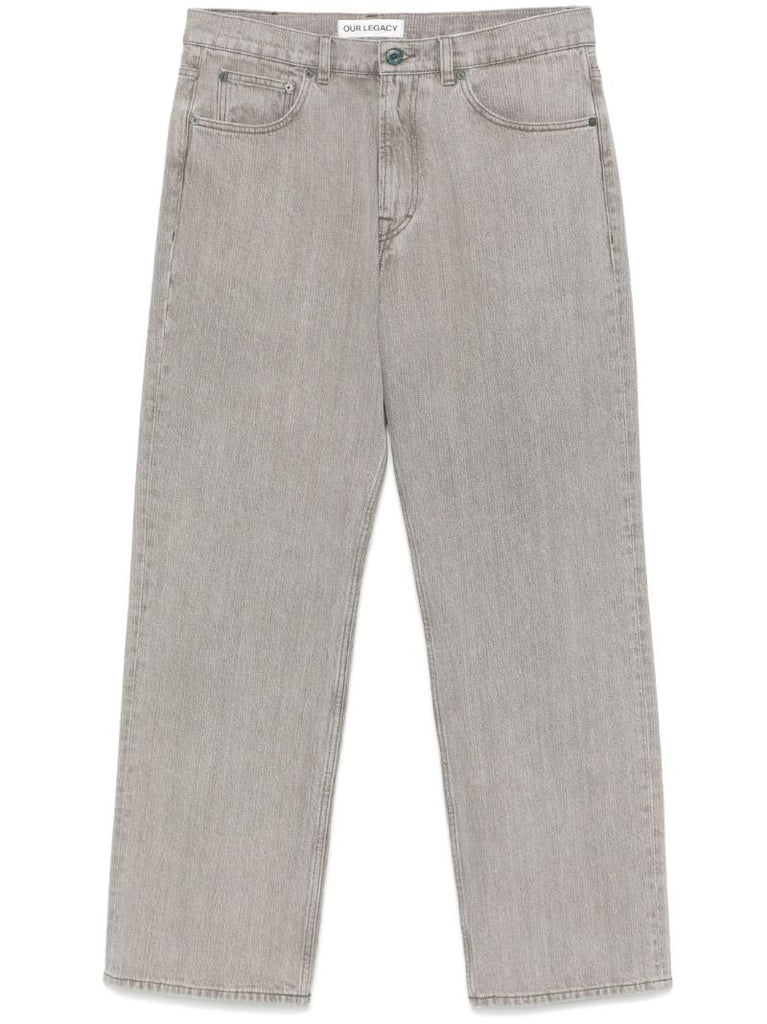 Third Cut Straight Jeans