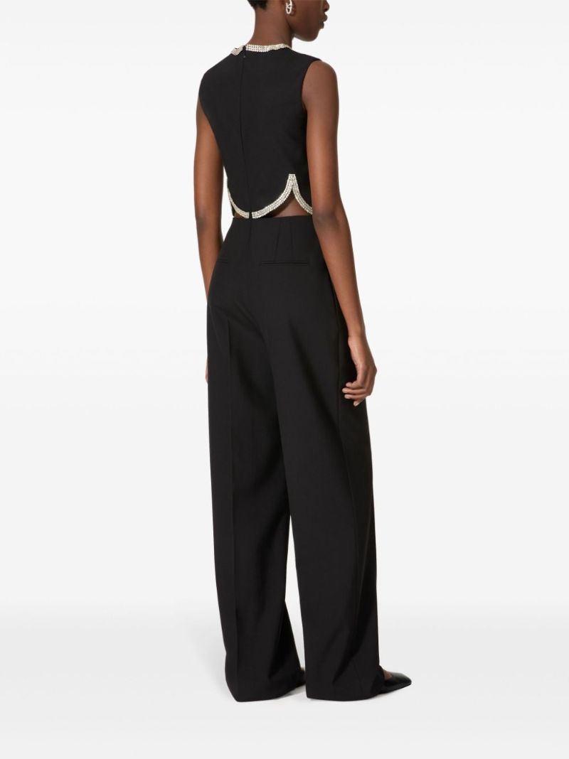 Cut-out Wide-leg Jumpsuit
