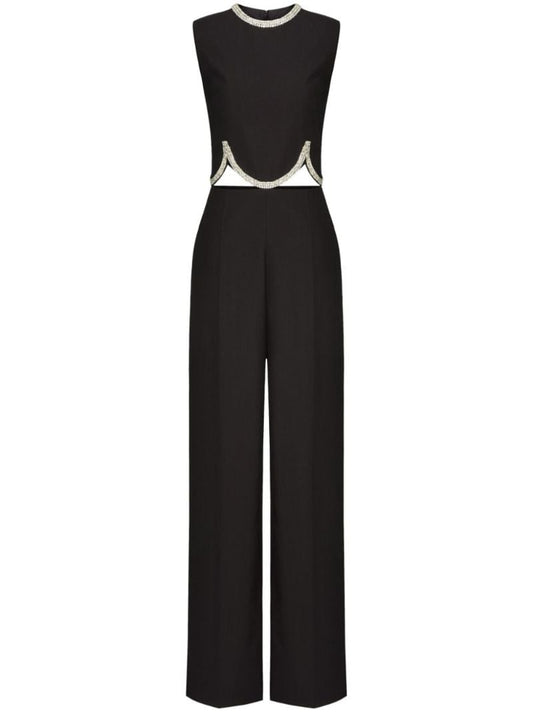 Cut-out Wide-leg Jumpsuit