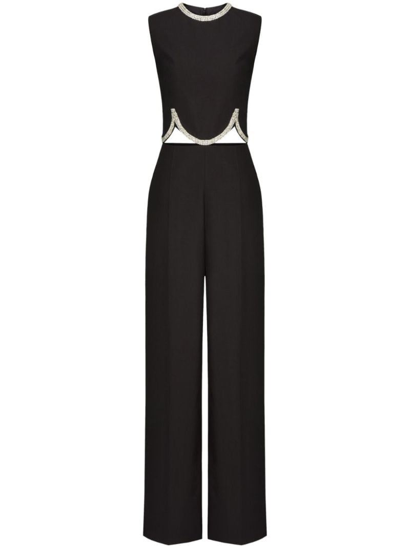 Cut-out Wide-leg Jumpsuit