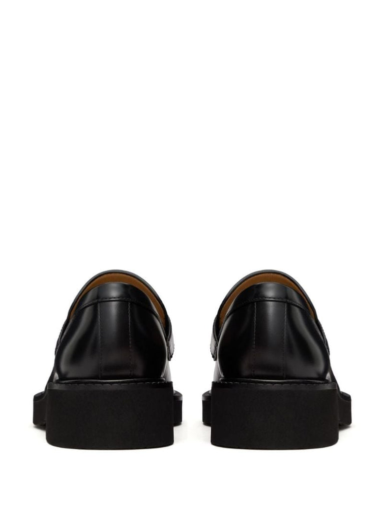 Vlogo Locker Leather Loafers