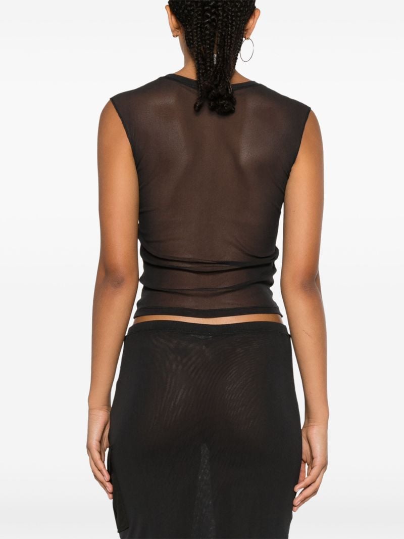 Sheer Cargo Tank Top