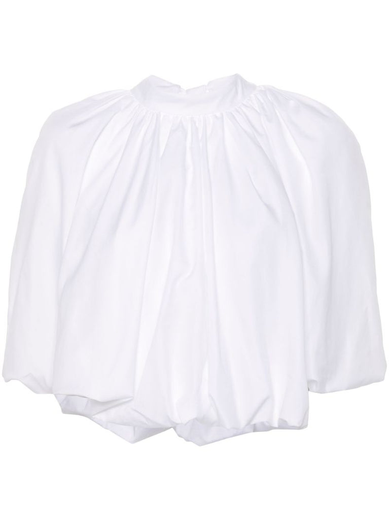 Back-bow Balloon Blouse