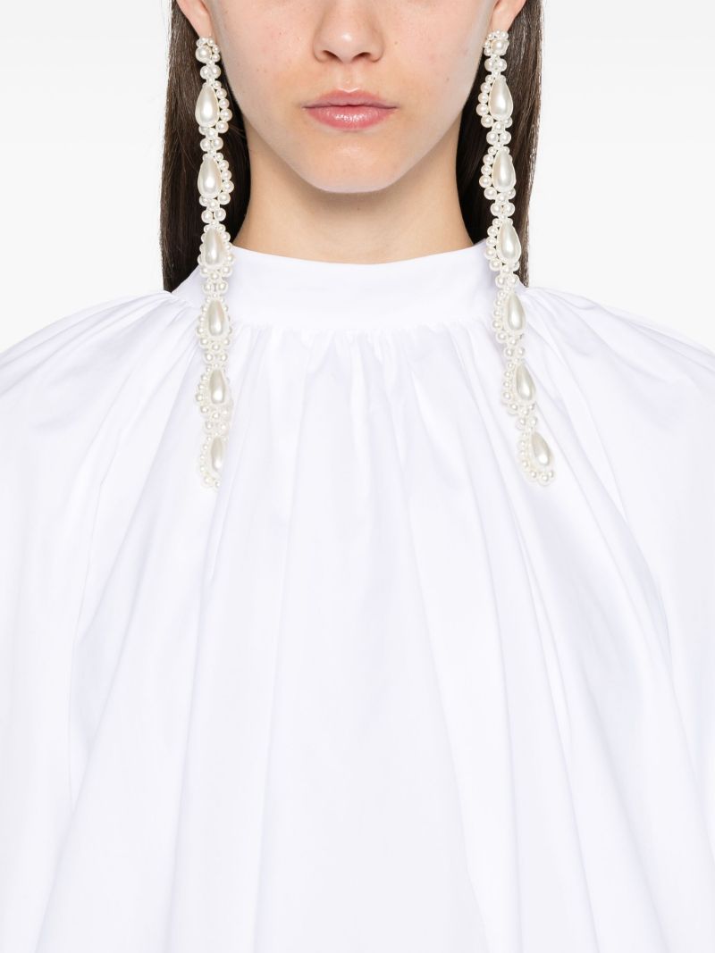 Back-bow Balloon Blouse