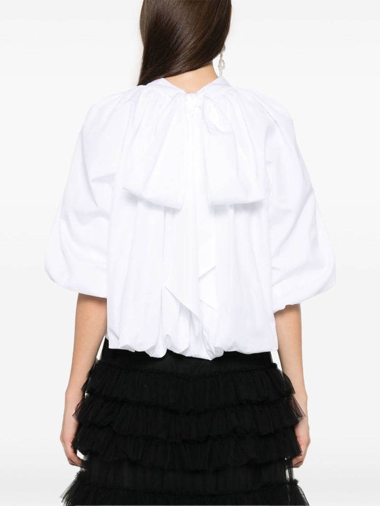 Back-bow Balloon Blouse